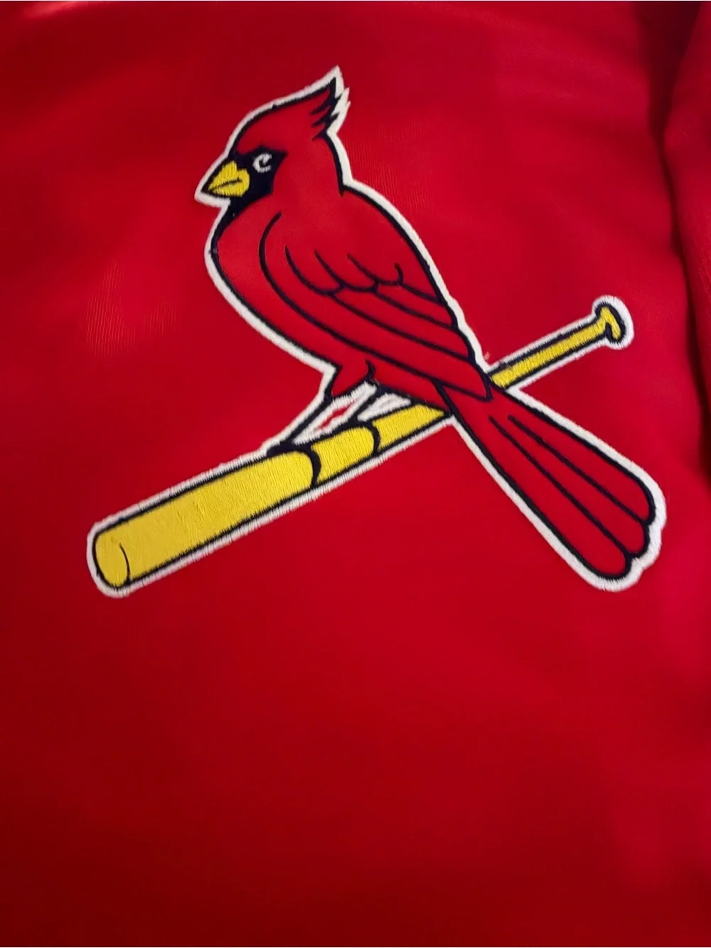 Nike St. Louis Cardinals Button-Front Jersey. Size 2X